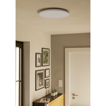 Lámparas Eglo ROVITO-R Plafones LED Blanca, Mando a distancia