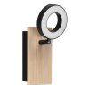 Lámparas Eglo RIELVES Spot techo, Apliques LED Marrón, Negro