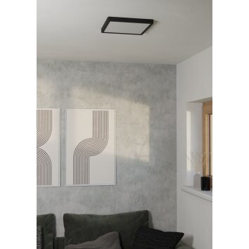 Lámparas Eglo EGLO Plafones LED Negro, Cambia de color Lámparas Eglo EGLO Plafones LED Negro, Cambia de color