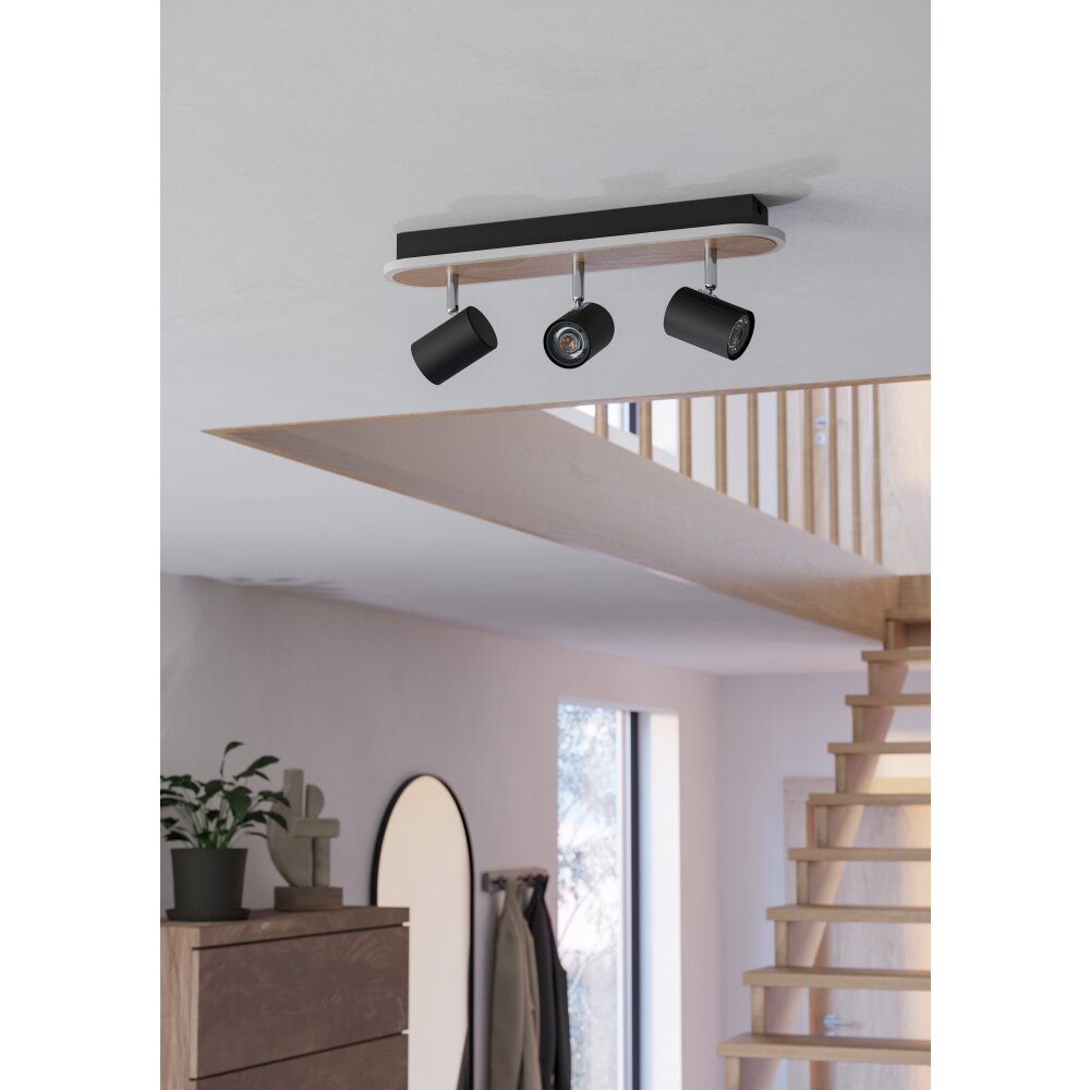 Lámparas Eglo RIMBOCCHI Plafones, Spot techo LED Marrón, Negro main product photo