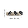 Lámparas Eglo RIMBOCCHI Plafones, Spot techo LED Marrón, Negro