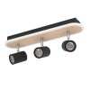 Lámparas Eglo RIMBOCCHI Plafones, Spot techo LED Marrón, Negro