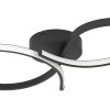 Lámparas Eglo SERPINS Plafones LED Negro