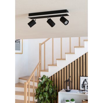 Lámparas Eglo EGLO Plafones, Spot techo LED Negro