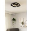 Lámparas Eglo TIRIOLO Plafones, Plafones y apliques / Lámparas de techo y pared LED dorado, Negro