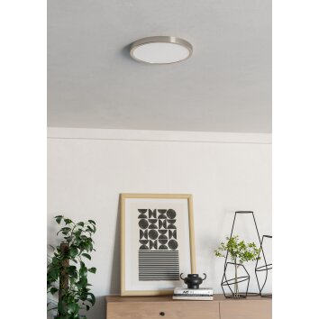 Lámparas Eglo EGLO Plafones LED Níquel-mate, Cambia de color