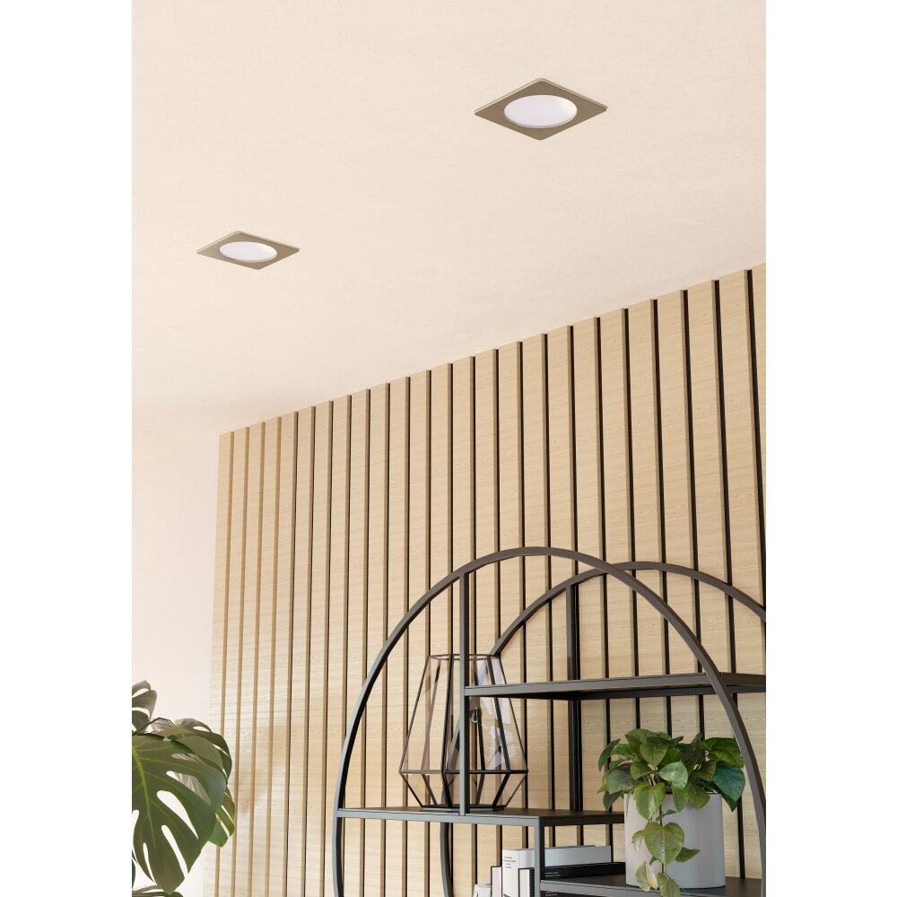 Lámparas Eglo EGLO Empotrables LED Níquel-mate, Cambia de color main product photo