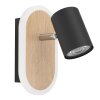 Lámparas Eglo RIMBOCCHI Spot techo, Apliques LED Marrón, Negro