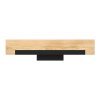 Lámparas Eglo CAMACHO Apliques LED Marrón, Negro
