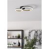 Lámparas Eglo CALLIERA Plafones LED Latón, Negro