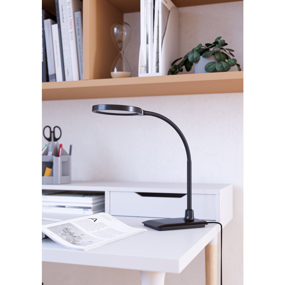 Lámparas Eglo LAURO Lámparas de mesa LED Negro main product photo