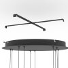 Lámparas Eglo HORTUNAS Lámparas suspendidas LED Negro