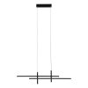 Lámparas Eglo TREPILIANO Lámparas suspendidas LED Negro