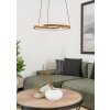 Lámparas Eglo MEZZOMONTE Lámparas suspendidas LED Bronce, Negro, Mando a distancia