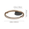Lámparas Eglo MEZZOMONTE Plafones LED Bronce, Negro, Mando a distancia