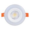Lámparas Eglo RGB Empotrables LED Blanca, Mando a distancia, Cambia de color