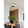 Lámparas Eglo mit lámpara ventilador de techo LED Blanca, Mando a distancia
