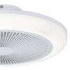 Lámparas Eglo mit lámpara ventilador de techo LED Blanca, Mando a distancia