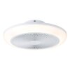 Lámparas Eglo mit lámpara ventilador de techo LED Blanca, Mando a distancia
