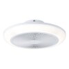 Lámparas Eglo mit lámpara ventilador de techo LED Blanca, Mando a distancia