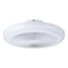 Lámparas Eglo mit lámpara ventilador de techo LED Blanca, Mando a distancia