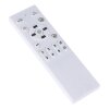 Lámparas Eglo mit lámpara ventilador de techo LED blanco mate, Mando a distancia, Cambia de color