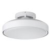 Lámparas Eglo mit lámpara ventilador de techo LED blanco mate, Mando a distancia