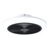 Lámparas Eglo mit lámpara ventilador de techo LED Negro, Blanca, Mando a distancia