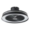 Lámparas Eglo mit lámpara ventilador de techo LED Negro, Mando a distancia, Cambia de color