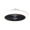 Lámparas Eglo mit lámpara ventilador de techo LED Negro, Blanca, Mando a distancia, Cambia de color