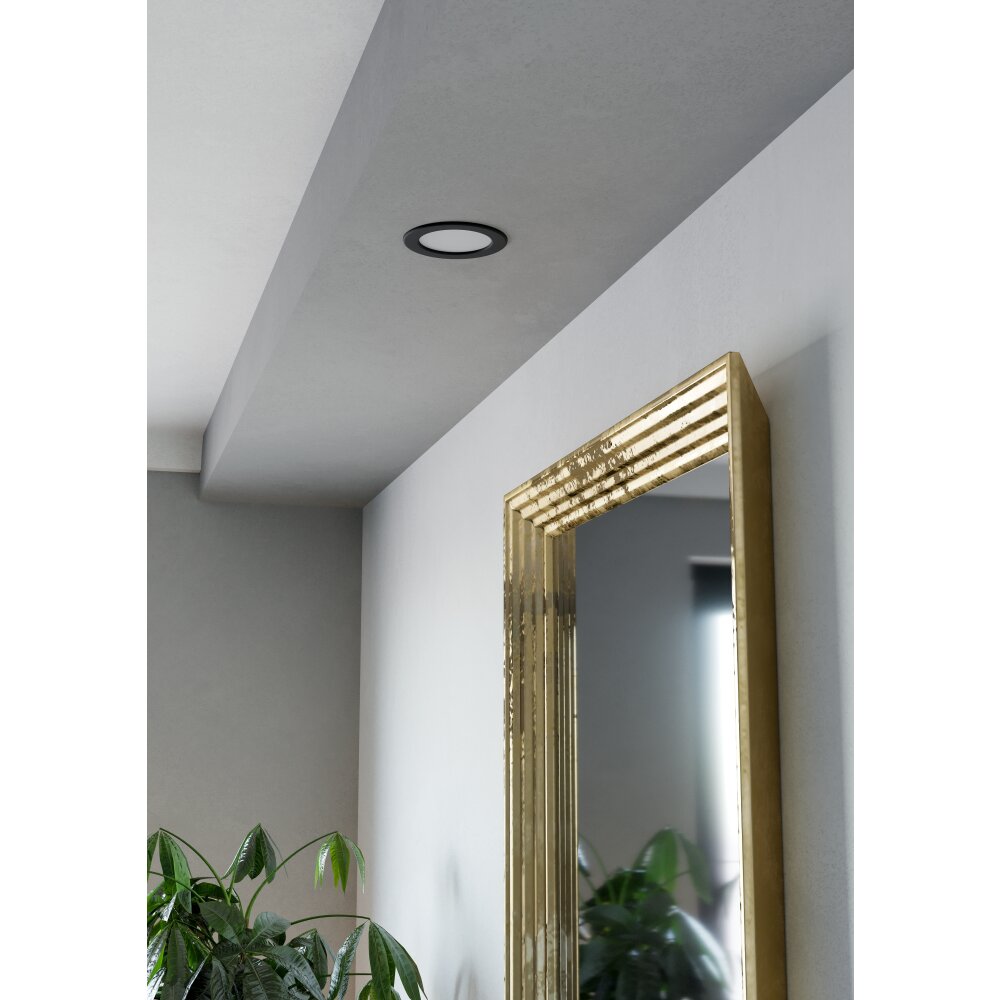 Lámparas Eglo 6-Z Empotrables LED Negro, Cambia de color main product photo