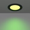 Lámparas Eglo 6-Z Empotrables LED Negro, Cambia de color