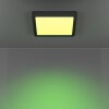 Lámparas Eglo 6-Z Plafones LED Negro, Cambia de color