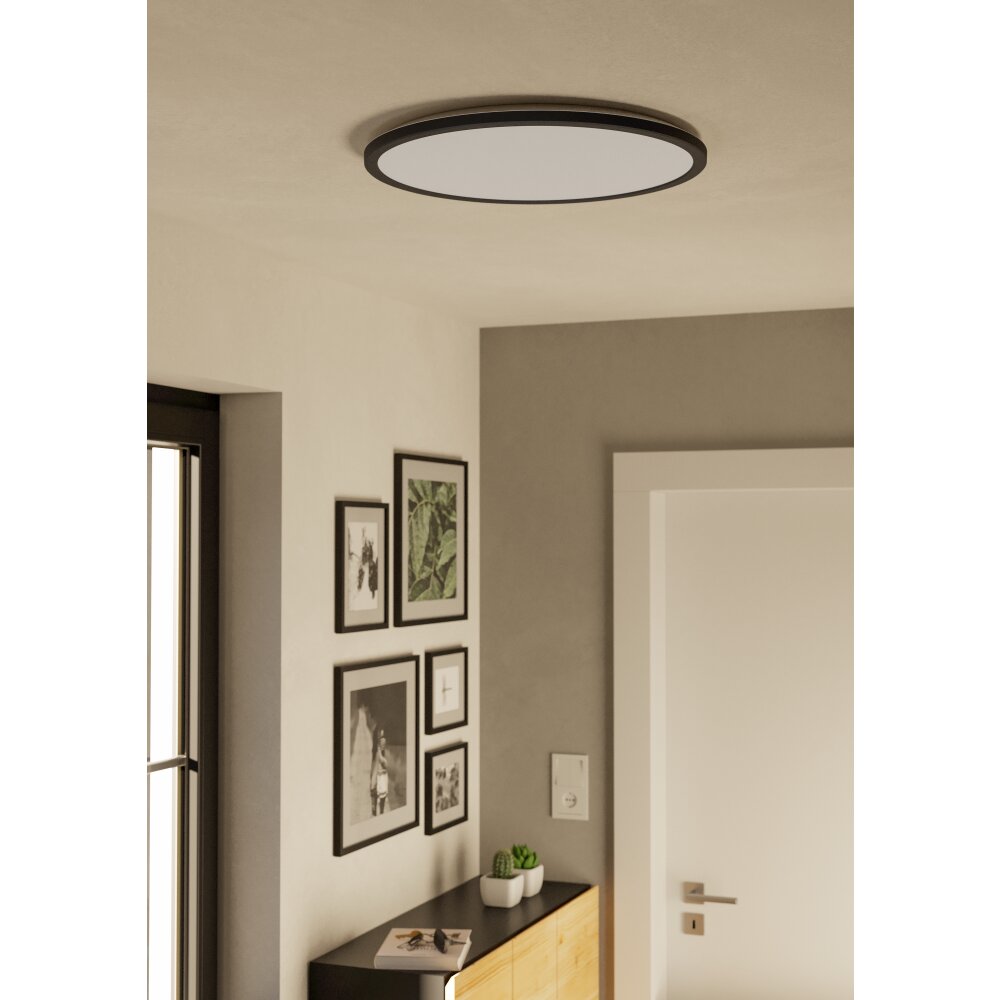 Lámparas Eglo ROVITO-Z Plafones LED Negro, Cambia de color main product photo