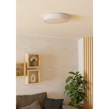 Lámparas Eglo GALLIZZI-Z Plafones LED Blanca, Cambia de color