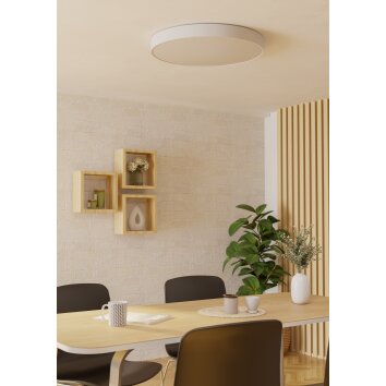 Lámparas Eglo GALLIZZI-Z Plafones LED Blanca, Cambia de color
