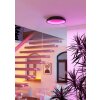 Lámparas Eglo LORETELLO-Z Plafones LED Negro, Cambia de color