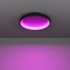 Lámparas Eglo LORETELLO-Z Plafones LED Negro, Cambia de color