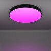 Lámparas Eglo GALLIZZI-Z Plafones LED Negro, Cambia de color