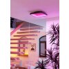 Lámparas Eglo LORETELLO-Z Plafones LED Negro, Cambia de color