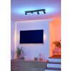 Lámparas Eglo MELITELLO-Z Plafones, Spot techo LED Negro, Cambia de color