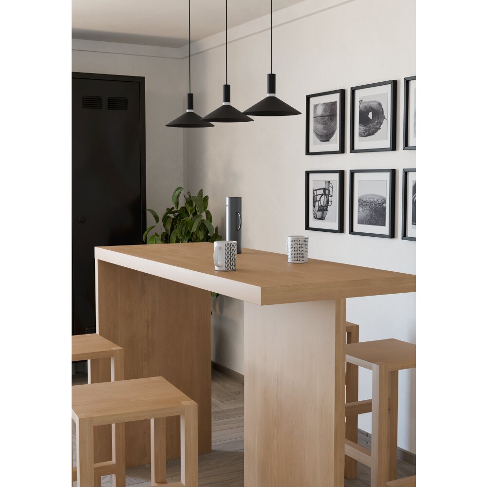 Lámparas Eglo CONOMAVILLA-Z Lámparas suspendidas LED Negro, Cambia de color main product photo