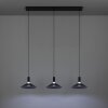 Lámparas Eglo CONOMAVILLA-Z Lámparas suspendidas LED Negro, Cambia de color