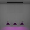 Lámparas Eglo CONOMAVILLA-Z Lámparas suspendidas LED Negro, Cambia de color