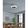Lámparas Eglo mit lámpara ventilador de techo LED Gris, Blanca, Mando a distancia