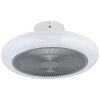 Lámparas Eglo mit lámpara ventilador de techo LED Gris, Blanca, Mando a distancia