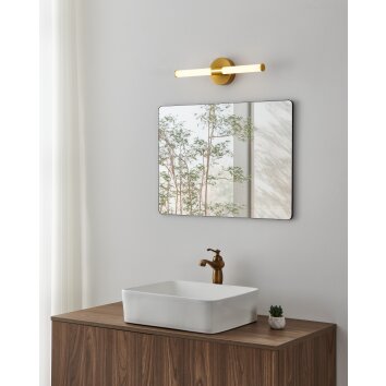 Lámparas Eglo RAMOLA Apliques para espejos LED Latón