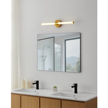 Lámparas Eglo RAMOLA Apliques para espejos LED Latón