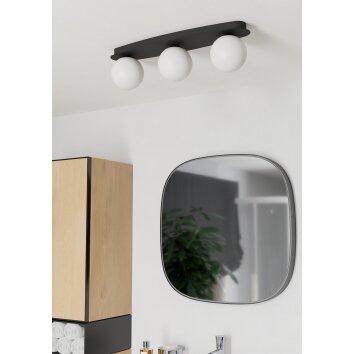 Lámparas Eglo CASTROVIDO Plafones, Plafones y apliques / Lámparas de techo y pared LED Negro