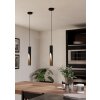 Lámparas Eglo BARBOTTO Lámparas suspendidas LED Marrón, Negro